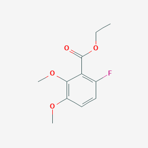 molecular formula C11H13FO4 B6301634 Ethyl 6-fluoro-2,3-dimethoxybenzoate CAS No. 1260651-11-3