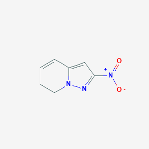 molecular formula C7H7N3O2 B6301653 2-Nitro-6,7-dihydropyrazolo[1,5-a]pyridine CAS No. 2007081-99-2
