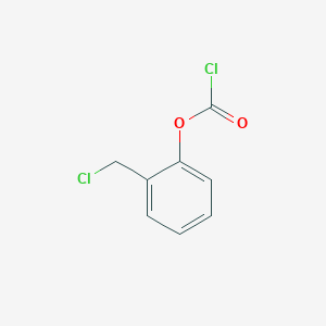 Carbonochloridic acid 2-(chloromethyl)phenyl ester, 95%