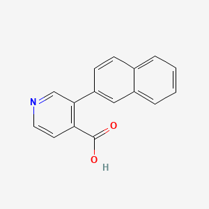 3-(Naphthalen-2-yl)Isonicotinic acid, 95%