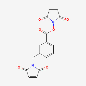 3-(Maleimidomethyl)-benzoic acid-NHS ester