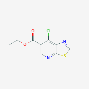 Ethyl 7-chloro-2-methyl-thiazolo[5,4-b]pyridine-6-carboxylate