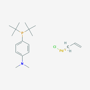 Allyl(chloro)[di-tert-butyl(4-dimethylaminophenyl)phosphine]palladium(II)