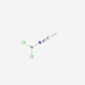 molecular formula C2H3Cl2NNi B6301842 (Acetonitrile)dichloronickel(II), 99% CAS No. 18897-44-4