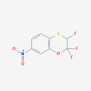 2,2,3-Trifluoro-7-nitro-2,3-dihydro-1,4-benzoxathiin