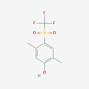 2,5-Dimethyl-4-(trifluoromethylsulfonyl)phenol