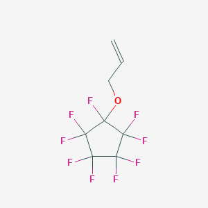 molecular formula C8H5F9O B6302026 Allyloxy(nonafluoro)cyclopentane CAS No. 2301849-34-1