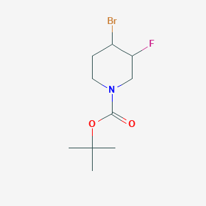 t-Butyl 4-bromo-3-fluoropiperidine-1-carboxylate
