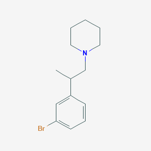 1-[2-(3-Bromo-phenyl)-propyl]-piperidine