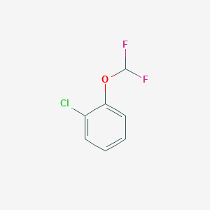 molecular formula C7H5ClF2O B6302218 2-Chloro-(difluoromethoxy)benzene, 98% CAS No. 119558-77-9