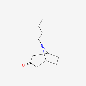 molecular formula C11H19NO B6302340 8-Butyl-8-azabicyclo[3.2.1]octan-3-one CAS No. 60206-23-7