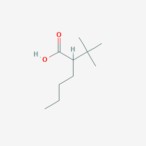 molecular formula C10H20O2 B6302478 2-tert-Butylhexanoic acid CAS No. 27610-90-8