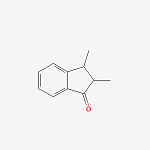molecular formula C11H12O B6302563 2,3-Dimethylindan-1-one CAS No. 36230-99-6