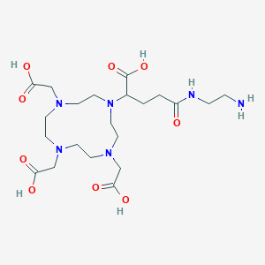 molecular formula C21H38N6O9 B6302607 NH2-DOTA-GA CAS No. 1639843-65-4