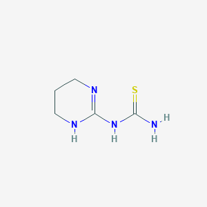 molecular formula C5H10N4S B6302694 N-(1,4,5,6-Tetrahydro-2-pyrimidinyl)thiourea, 97% CAS No. 88964-74-3