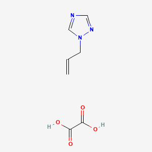 molecular formula C7H9N3O4 B6302759 1-Allyl-1H-1,2,4-triazole oxalate CAS No. 2199982-46-0