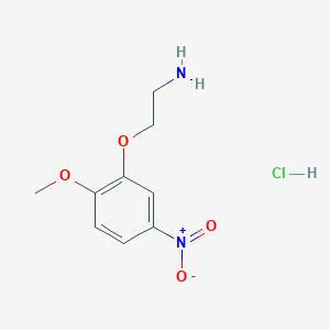 2-(2-Methoxy-5-nitrophenoxy)ethanamine hydrochloride