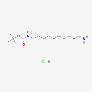 molecular formula C15H33ClN2O2 B6302959 Boc-DADec*HCl CAS No. 62146-58-1