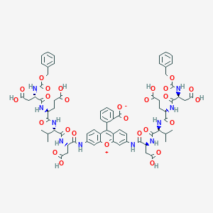molecular formula C72H78N10O27 B6303092 (Z-Asp-Glu-Val-Asp)2-Rhodamine 110 CAS No. 945102-26-1