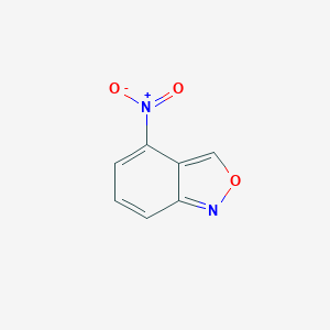 molecular formula C7H4N2O3 B063031 4-Nitrobenzo[c]isoxazole CAS No. 188860-13-1