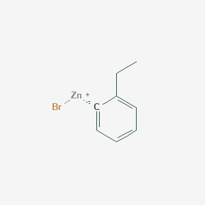 molecular formula C8H9BrZn B6303158 2-Ethylphenylzinc bromide CAS No. 1383429-82-0