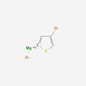 molecular formula C4H2Br2MgS B6303195 (4-Bromothiophen-2-yl)magnesium bromide, 0.50 M in 2-MeTHF CAS No. 119277-48-4