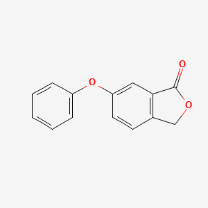 molecular formula C14H10O3 B6303259 6-Phenoxyisobenzofuran-1(3H)-one CAS No. 2241198-36-5