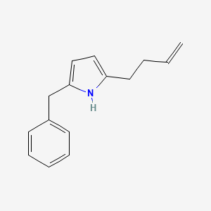 molecular formula C15H17N B6303292 2-Benzyl-5-(3-butenyl)-1H-pyrrole CAS No. 2098260-56-9