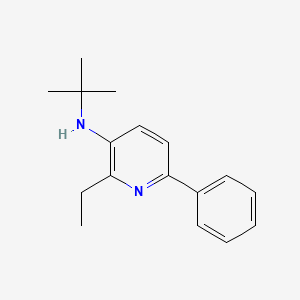 2-Ethyl-6-phenyl-3-tert-butylamino-pyridine