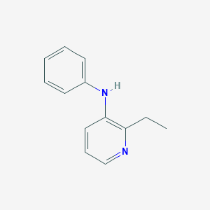 molecular formula C13H14N2 B6303454 2-Ethyl-3-phenylamino-pyridine CAS No. 2055683-21-9