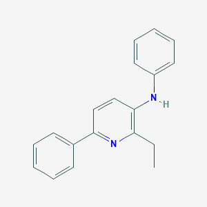 molecular formula C19H18N2 B6303465 2-Ethyl-6-phenyl-3-phenylamino-pyridine CAS No. 2055683-18-4