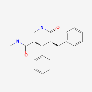 (2R,3R)-rel-N1,N1,N5,N5-Tetramethyl-2-benzyl-3-phenylpentanediamide