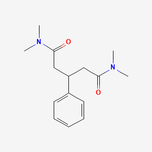 molecular formula C15H22N2O2 B6303484 N1,N1,N5,N5-Tetramethyl-3-phenylpentanediamide CAS No. 1985677-45-9