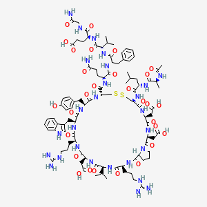 molecular formula C97H139N27O29S2 B6303661 Ac-Ala-Leu-Cys-Asp-Asp-Pro-Arg-Val-Asp-Arg-Trp-Tyr-Cys-Gln-Phe-Val-Glu-Gly-NH2 CAS No. 1926163-13-4