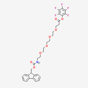molecular formula C32H32F5NO8 B6303751 Fmoc-N-amido-PEG4-TFP ester CAS No. 2247993-77-5
