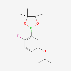 2-Fluoro-5-isoproproxyphenylboronic acid pinacol ester
