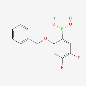 2-Benzyloxy-4,5-difluorophenylboronic acid