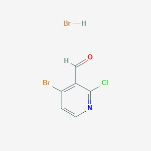 molecular formula C6H4Br2ClNO B6304016 4-Bromo-2-chloropyridine-3-carbaldehyde hydrobromide CAS No. 2070896-25-0