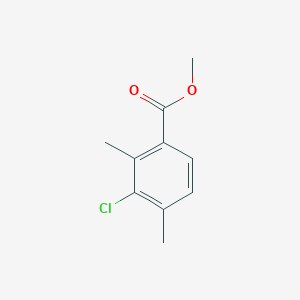 molecular formula C10H11ClO2 B6304138 3-Chloro-2,4-dimethylbenzoic acid methyl ester CAS No. 2056110-46-2