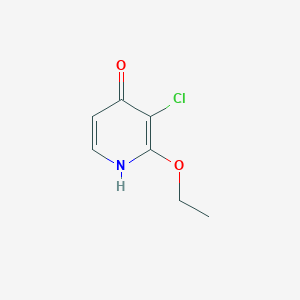 3-Chloro-2-ethoxypyridin-4-ol