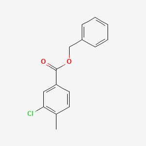 molecular formula C15H13ClO2 B6304202 Benzyl 3-chloro-4-methylbenzoate CAS No. 2056110-37-1