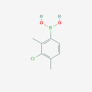 molecular formula C8H10BClO2 B6304222 3-Chloro-2,4-dimethylphenylboronic acid CAS No. 2121515-11-3
