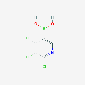 molecular formula C5H3BCl3NO2 B6304241 2,3,4-Trichloropyridine-5-boronic acid CAS No. 2121514-79-0