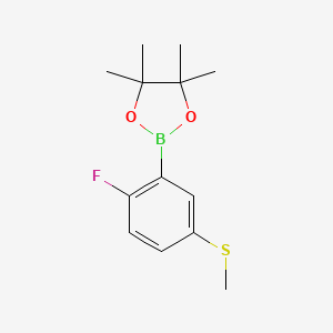 2-Fluoro-5-(methylthio)phenylboronic acid pinacol ester