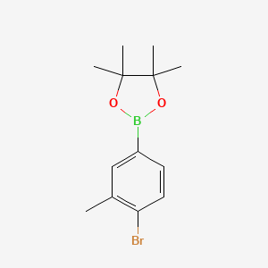 molecular formula C13H18BBrO2 B6304644 4-Bromo-3-methylphenylboronic acid pinacol ester CAS No. 2121511-60-0
