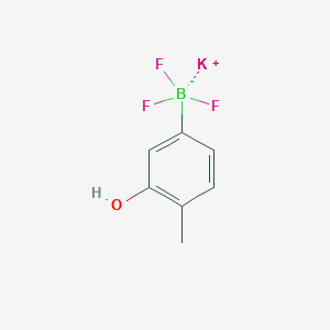 molecular formula C7H7BF3KO B6304680 Potassium (3-hydroxy-4-methylphenyl)trifluoroborate CAS No. 2149596-13-2