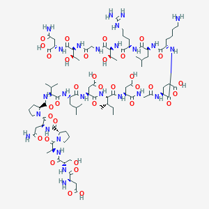 molecular formula C88H146N26O34 B6304818 Miraculin (1-20) (H-Asp-Ser-Ala-Pro-Asn-Pro-Val-Leu-Asp-Ile-Asp-Gly-Glu-Lys-Leu-Arg-Thr-Gly-Thr-Asn-OH) CAS No. 198694-37-0