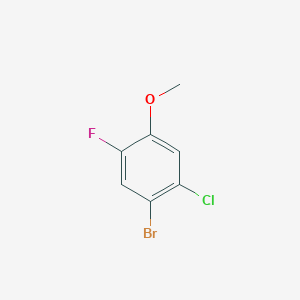 1-Bromo-2-chloro-5-fluoro-4-methoxybenzene