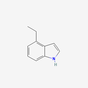 molecular formula C10H11N B6305159 4-Ethyl-1H-indole CAS No. 344748-71-6