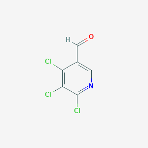 molecular formula C6H2Cl3NO B6305203 2,3,4-Trichloro-5-formylpyridine CAS No. 1879026-21-7